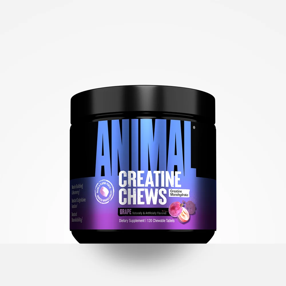 ANIMAL CREATINE CHEWS - 120 CHEWABLES