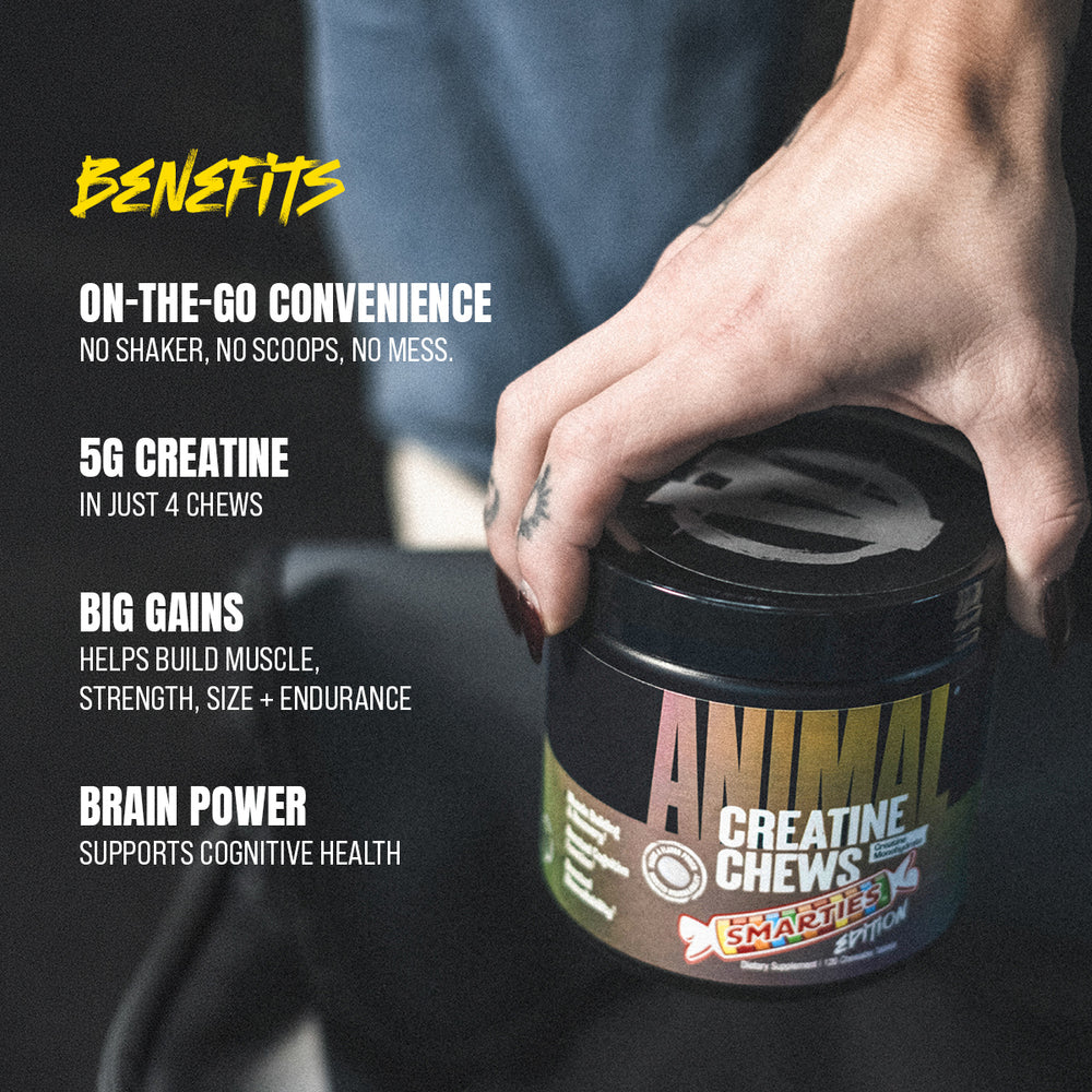 ANIMAL CREATINE CHEWS - 120 CHEWABLES