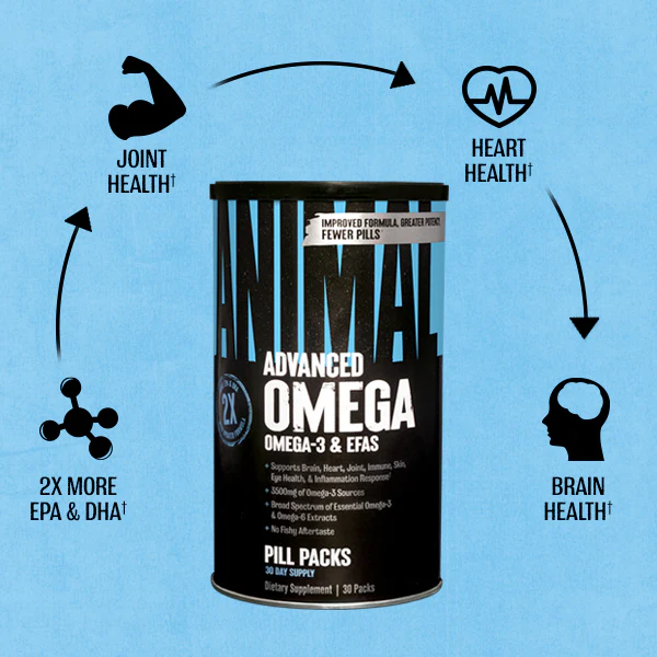 ANIMAL ADVANCED OMEGA - 30 PAKS