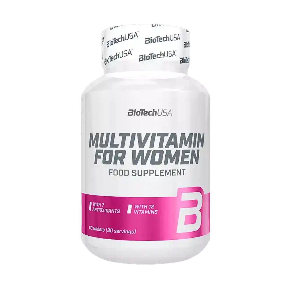 MULTIVITAMIN FOR WOMEN BIOTECH USA - 60TABLETS House Nutrition Tunisie